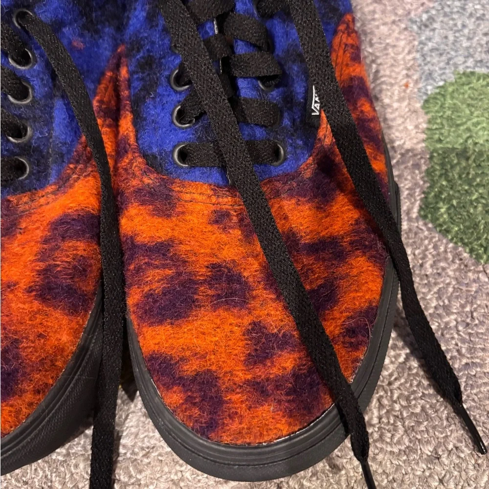 Vans Era Platform Felt Fuzzy Mix Leopard Multi/Black Men’s size 11 never worn. - Picture 4 of 13